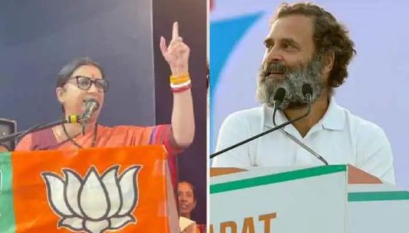 பயமில்லையா? 2024ல் அமேதியில் தான் போட்டியா? ராகுலை நேராக கேட்ட மத்திய அமைச்சர் ஸ்மிருதி இரானி..ஏன்?