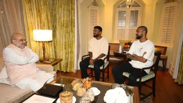 கிரிக்கெட் வீரர்களை மொத்தமாக வாரி அள்ளும் பாஜக? ஜடேஜா மாதிரி பாண்டியா? அமித் ஷா திடீர் மீட்டிங்