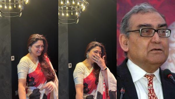 சிவப்பு நிற சேலை.. வெட்க சிரிப்பு! குஷ்புவின் டிபியை பார்த்து மார்க்கண்டேய கட்ஜுவுக்கு வந்த சந்தேகம்