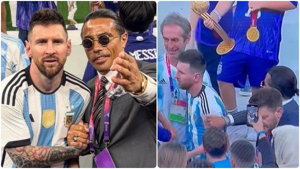 அது 18 கேரட் தங்கம்யா.. உலகக் கோப்பையை நீங்க எப்படி தொடலாம்? சர்ச்சையில் சால்ட் பே..கடுப்பான மெஸ்ஸி!