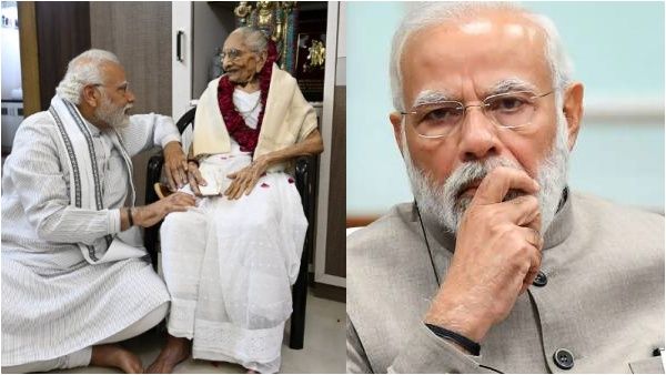99 வயதான மோடியின் தாய்.. திடீர் உடல்நலக்குறைவு! மருத்துவமனையில் அனுமதி - குஜராத் வரும் பிரதமர்