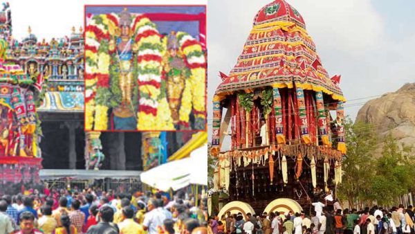 கார்த்திகை தீபம்..முருகன் ஆலயங்களில் கோலாகலம்..திருப்பரங்குன்றத்தில் தேரோட்டம்