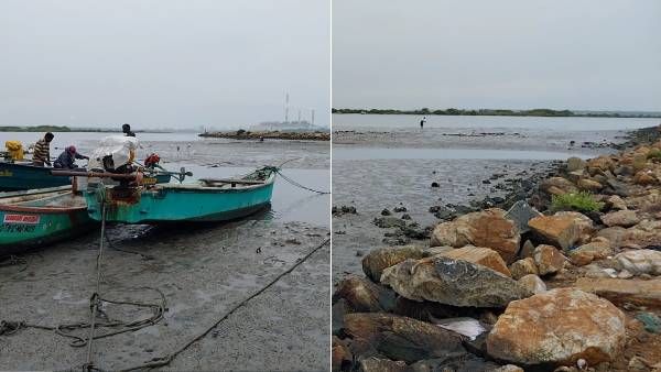 ஆஹா.. புரட்டிப்போடும் புயல்.. தூத்துக்குடியில் 30 அடி உள்வாங்கிய கடல்.. அதிர்ச்சியடைந்த மக்கள்