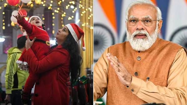 கோலாகலம்.. தமிழகத்தில் களைகட்டிய கிறிஸ்துமஸ் கொண்டாட்டம்.. போப் உருக்கம்..பிரதமர் மோடி வாழ்த்து