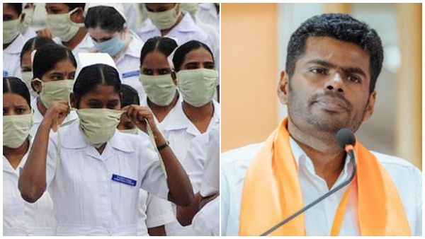 உயிரை பணயம் வைத்து பணியாற்றிய செவிலியர்களுக்கு இதுதான் புத்தாண்டு பரிசா? திமுக அரசை சீண்டிய அண்ணாமலை