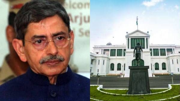 பொத்தென்று.. ஆளுநர் மாளிகையில் திடீரென கேட்ட சத்தம்.. ஓடி வந்த அதிகாரிகள்.. நடந்தது என்ன?