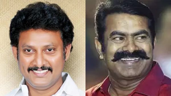 தம்பி அன்பில் மகேஷுக்கு அண்ணன் அன்பாக கோரிக்கை வைக்கிறேன்.. ஆசிரியர்களை சந்தித்த பின் சீமான் பேட்டி