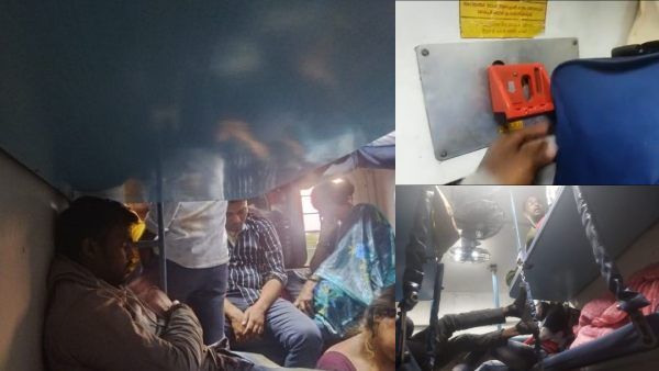 ரிசர்வ் பெட்டிகளில் 'டென்ட்' போட்ட வடஇந்தியர்கள்.. நொந்துபோன சென்னைவாசிகள்.. 2 நாள் சோக பயணம்