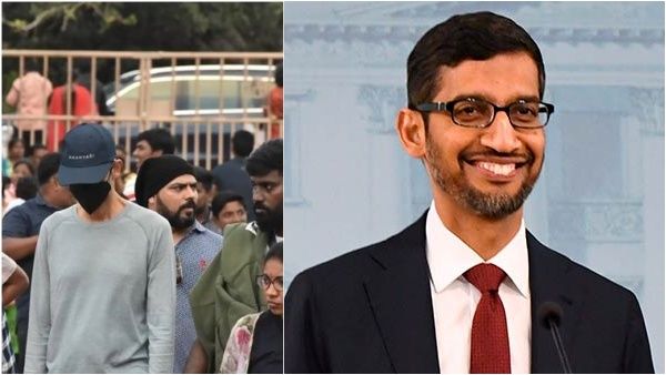 தலையில் தொப்பி-முகத்தில் மாஸ்க்.. அடையாளத்தை மறைத்து மாமல்லபுரத்தில் சுற்றிய கூகுள் சுந்தர் பிச்சை!