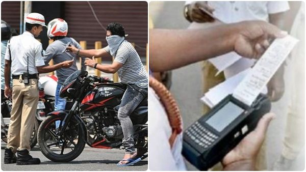 போலீசார் வைத்திருந்த இ செலான் கருவி.. நொடிப்பொழுதில் ஆட்டையை போட்ட மர்ம நபர்கள்..பரபரத்த விழுப்புரம்