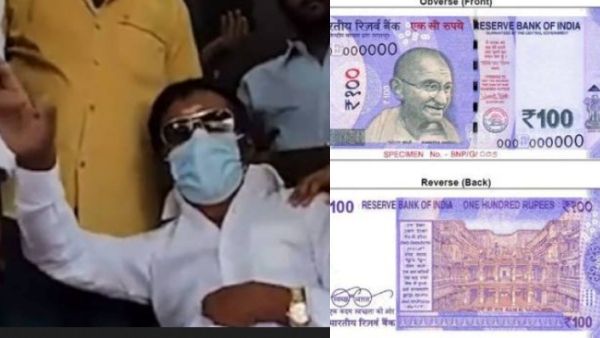 முகக்கவசம் அணிந்து கைகளை தூக்கி வணக்கம் சொன்ன விஜயகாந்த்.. ரூ 100 வழங்கிய தங்கமனசுக்காரர்!