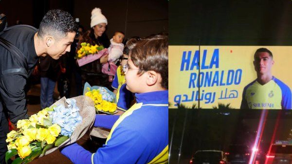 “ஹாலா” ரொனால்டோ.. சவூதி அரேபியா சென்ற கால்பந்து ஜாம்பவான்! மஞ்சள் ஜெர்சியில் அரபுகள் உற்சாக வரவேற்பு