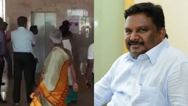 அடுத்தடுத்து சம்பவம்.. மா சுப்பிரமணியனை தொடர்ந்து லிப்ட்டில் சிக்கிய அமைச்சர் சிவசங்கர்..பரிதவிப்பு