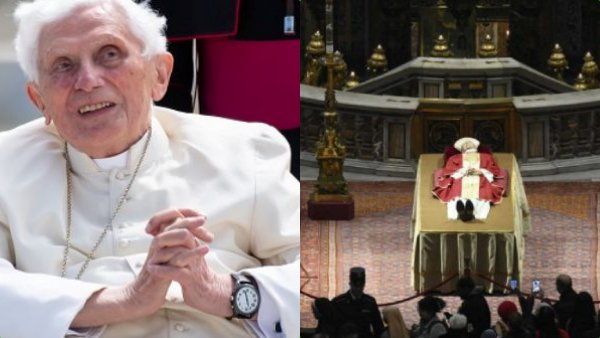 முன்னாள் போப் 16ம் பெனடிக்ட் உடலுக்கு இன்று இறுதிசடங்கு.. 5 நாள் அஞ்சலிக்கு பின் நல் அடக்கம்!