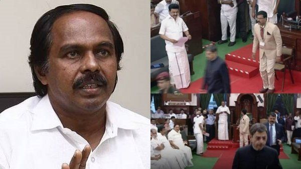 அப்செட்! வெளியேறிய ஆளுநர்.. இந்தியில் முழங்கிய பாஜக எம்எல்ஏக்கள்! தமிழை காப்போம் என அமைச்சர் ட்வீட்