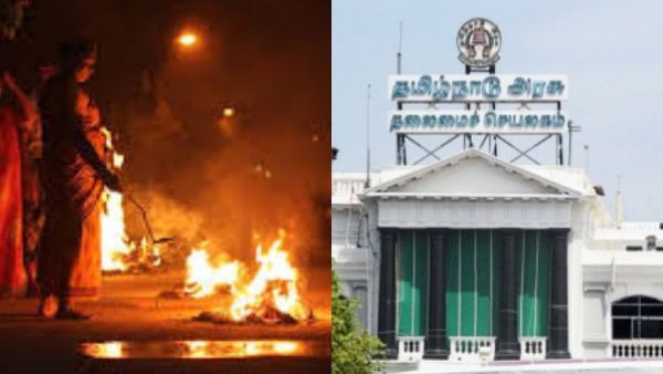புகையில்லா போகி பண்டிகை கொண்டாடுங்கள்! பொதுமக்களுக்கு தமிழக அரசு வேண்டுகோள்!