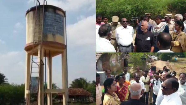 என்ன பாவம் பண்ணோம்.. குடிக்கிற தண்ணில அசிங்கத்த கலந்துட்டானுகளே! சமூக நீதி குழுவிடம் கதறிய மக்கள்!