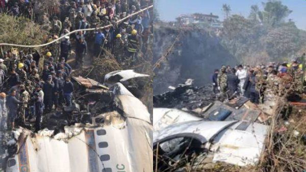 காதை பிளக்கும் சத்தம்.. நொடிகளில் கிளம்பிய புகை.. நேபாள விமான விபத்தில் என்ன நடந்தது? கிராமவாசி பரபர