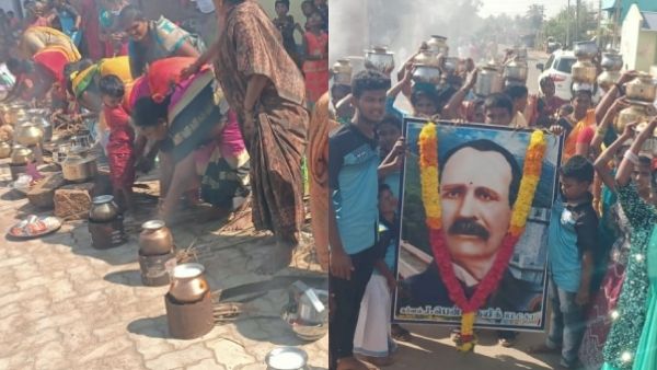 பென்னி குவிக்..தென்மாவட்ட மக்களின் குலசாமி..பொங்கல் வைத்து நன்றிக்கடன் செலுத்திய கிராம மக்கள்