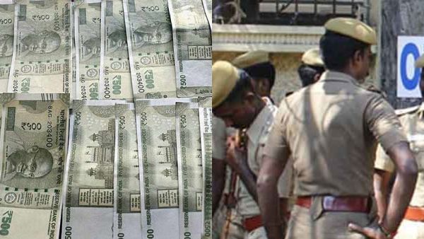 சாலை முழுக்க பணம்.. எல்லாமே புதிய ரூ.500 நோட்டுகள்.. மிரண்ட போலீஸ்.. நள்ளிரவில் நடந்தது என்ன