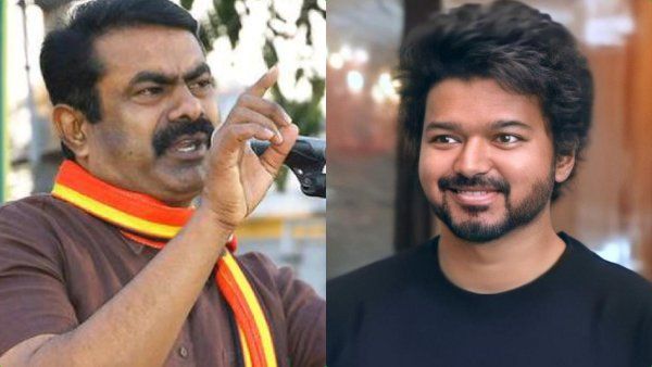 நடிகர் விஜய் எனும் தமிழன் சூப்பர் ஸ்டார்னு சொன்னா உங்களால் ஏன் தாங்க முடியலை? சீமான் கேள்வி