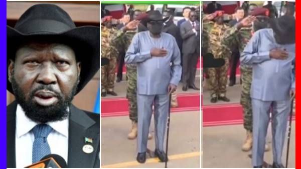 அய்யய்யே.. அத்தனை பேர் சுற்றி நிற்க.. அதுவும் பேண்ட்டிலேயே.. லீக் ஆயிடுச்சே அதிபர் வீடியோ.. பாருங்க