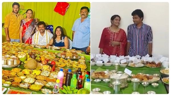379 உணவு வகைகள்.. ஐய்யோ இதை சாப்பிடவே ஒரு நாளாகுமே.. மருமகனுக்கு மாமியாரின் பொங்கல் விருந்து