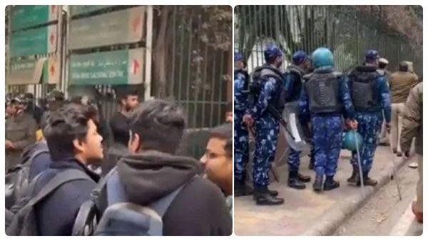 பிபிசி ஆவணப்படத்தை திரையிட முயற்சி.. ஜாமியா மிலியா இஸ்லாமியா பல்கலையில் மாணவர்கள் கைது..ஒரே பதற்றம்