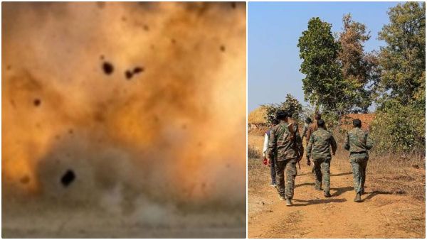 மாவோயிஸ்டுகள் வெறிச்செயல்- சிஆர்பிஎப் ஜவான்கள் மீது சரமாரி துப்பாக்கி சூடு-5 வீரர்கள் படுகாயம்