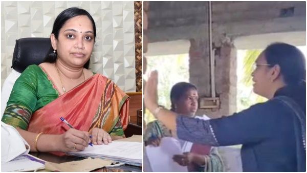 வீடா இது? விஜிலென்ஸில் புடிச்சி கொடுத்துடுவேன்.. தரமற்ற வீடுகளை கட்டிய ஒப்பந்ததாரரை வறுத்த கலெக்டர்