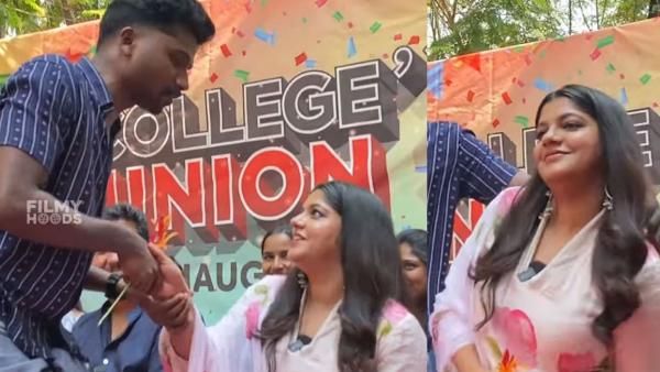 இழுத்து அணைத்து.. இண்டீசண்ட் மாணவர்! டீசண்டாக நடந்து கொண்ட அபர்ணா பாலமுரளி! இப்படி ஒரு தண்டனையா?