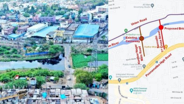 மாறும் காட்சி.. கூவம் ஆற்றின் குறுக்கே 2 உயர்மட்ட பாலங்கள்.. ரூ.74.36 கோடியில் சூப்பர் திட்டம்..பலே