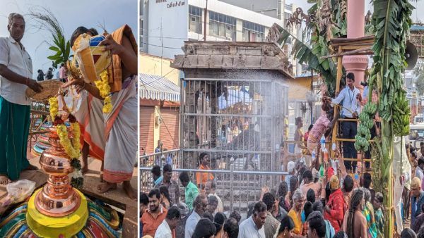 பழனி முருகன் கோவில் படிப்பாதை, உப சன்னதிகளில் இன்று கும்பாபிஷேகம்.. நாளை பிரதான சன்னதி குடமுழுக்கு!