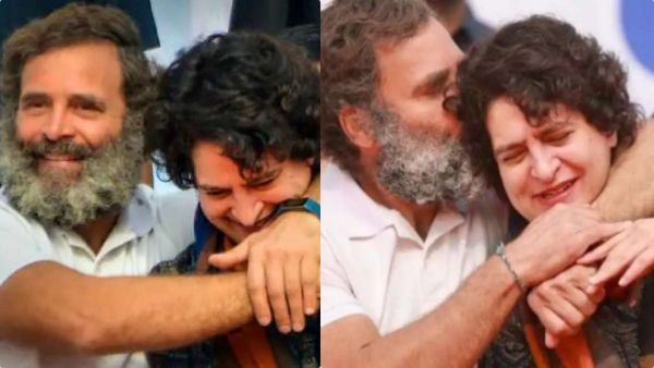 தங்கை பிரியங்காவிற்கு ராகுல் காந்தி முத்தம் கொடுத்ததையும் தப்பாக பேசும் உ.பி. பாஜக அமைச்சர்!