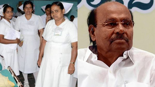 கொரோனா 4வது அலை அபாயம்.. இப்போது செவிலியர் பணி நீக்கமா? உயிரை கொடுத்து வேலை செஞ்சாங்களே - ராமதாஸ்