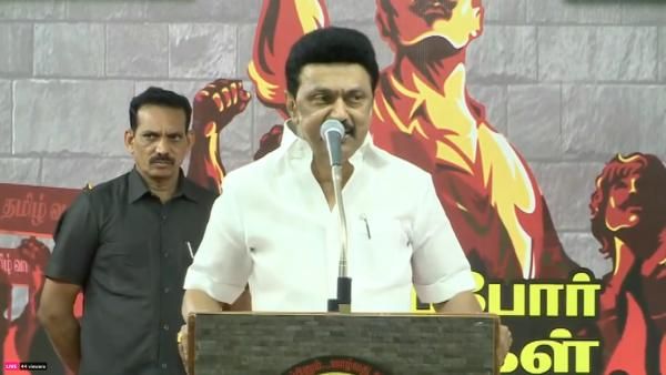 இந்திக்கு எதிரான போராட்டம் தொடரும்.. பிற மொழிகளை அழிக்க பாஜக முயற்சி.. மு.க.ஸ்டாலின் குற்றச்சாட்டு!