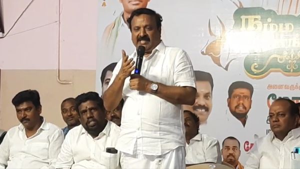 திமுக ’வாரிசு’ கட்சி..பாஜக ’துணிவு’ கட்சி! பாஜக சீனிவாசன் பேச்சு! எம்பி தேர்தலுடன் எம்எல்ஏ தேர்தலாம்