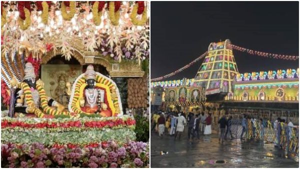 பூலோக வைகுண்டம்..லட்சுமியுடன் காட்சி அளித்த பெருமாள்..திருப்பதியில் சொர்க்கத்தை தரிசித்த பக்தர்கள்