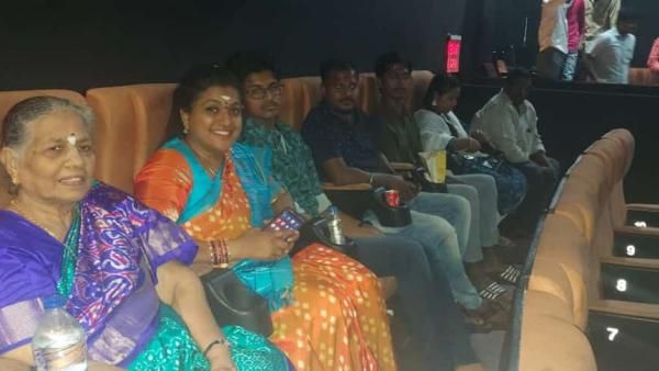 சீட்டில் யாரு? அவங்களா.. துணிவு படம் ஓடிய தியேட்டரில் லைட் அடித்து பார்த்தால்! அட அந்த லேடி எம்எல்ஏ?