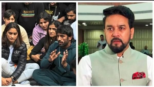 பலாத்காரம்.. மிட்நைட் பேச்சுவார்த்தை! பாஜக எம்பிக்கு எதிராக மல்யுத்த வீராங்கனைகள் தொடர் போராட்டம்