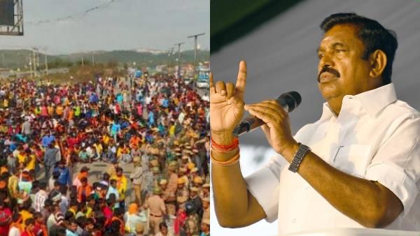 மக்கள் கல்வீசுறாங்க.. ஒழுங்கா கவனமா பாருங்க.. தமிழ்நாடு அரசுக்கு எடப்பாடி பழனிச்சாமி கண்டனம்!