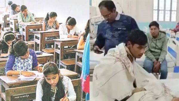 500 மாணவிகளுக்கு நடுவே.. தனியாக தேர்வெழுதிய மாணவர்.. அப்புறம் நடந்த ட்விஸ்ட்..மருத்துவமனையில் அனுமதி