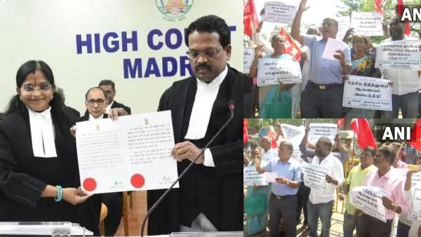 நீதிபதி விக்டோரியா கவுரிக்கு எதிராக இடதுசாரிகள் போராட்டம்- வரிந்து கட்டி ஆதரவு தரும் எச்.ராஜா!