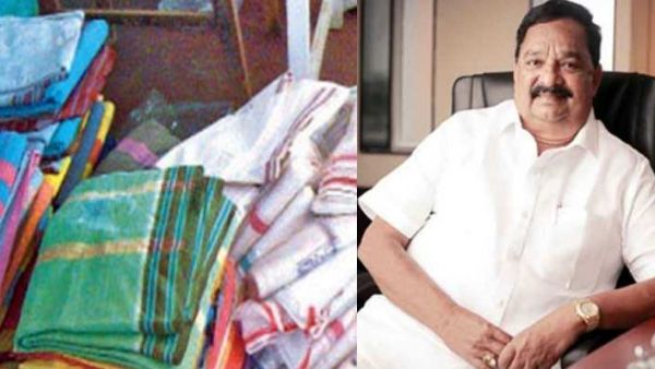 விலையில்லா வேட்டி, சேலை திட்டம் முடக்கமா? அதிமுகவின் திட்டமிட்ட பொய்.. அமைச்சர் காந்தி விளக்கம்!