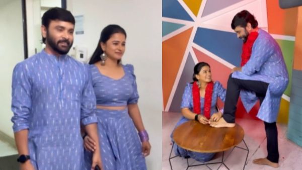 கணவருக்கு மெட்டி அணிவித்து காதலர் தினத்தை கொண்டாடிய கன்னிகா.. சினேகன் கூறிய எதிர்பாராத பதில்