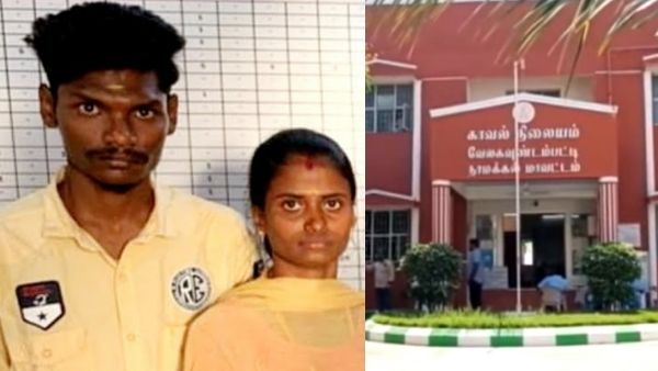 ஒரே காலேஜ்.. மாணவனை காதலித்த பேராசிரியை.. கரம்பிடித்த கையோடு காவல் நிலையத்தில் தஞ்சம்