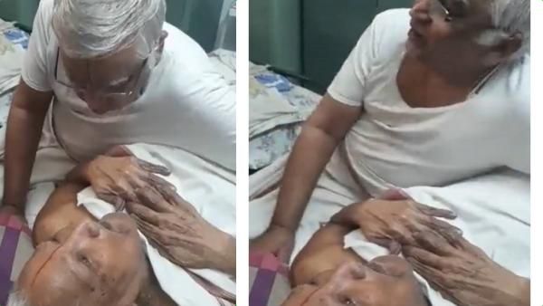 இவர் தான் ரியல் வாரிசு.. பாட்டுப்பாடவா.. பாடம் சொல்லவா.. 100 வயது தந்தையை நெகிழ வைத்த 70 வயது மகன்