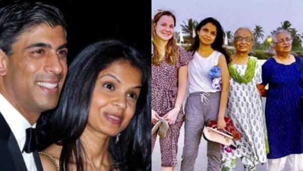 கோவா பீச்சில் பிரிட்டன் பிரதமர் மனைவி.. கையில் செருப்பு.. சாதாரண டீசர்ட்டுடன் மகள்களோடு உற்சாகம்