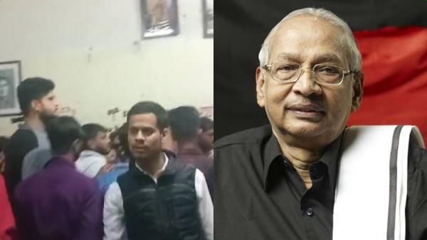 டெல்லி ஜேஎன்யூவில் பெரியார் படம் சேதம்- தமிழ்நாடு மாணவர் மண்டை உடைப்பு: கி.வீரமணி கண்டனம்