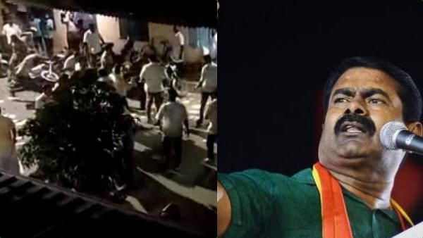 போர்க்களம்.. மாடியில் இருந்து தாக்கிய திமுகவினர்.. ஈரோடு மோதல் குறித்து சீமான் ஆக்ரோஷம்!